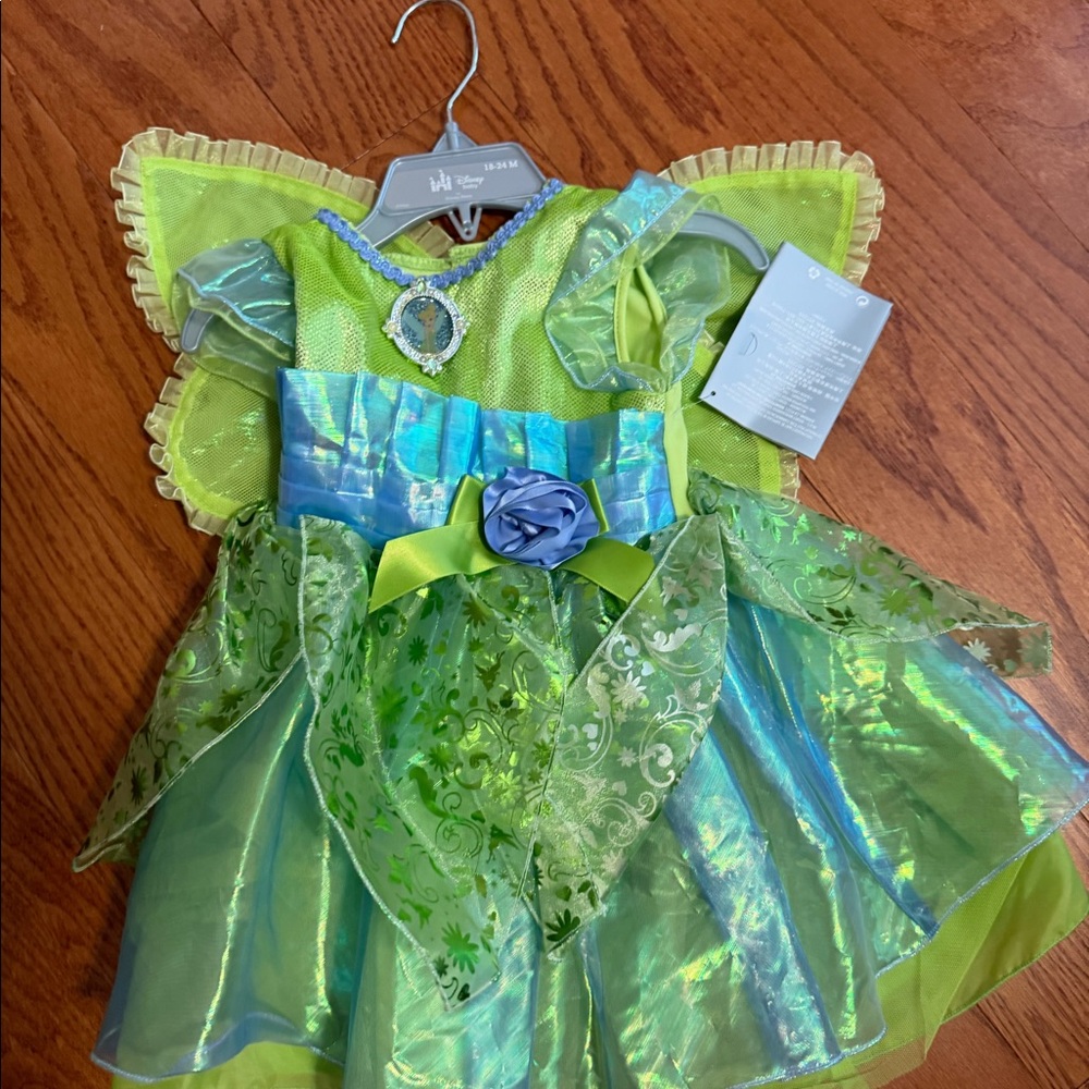 Disney store tinker bell dress 18-24 month new